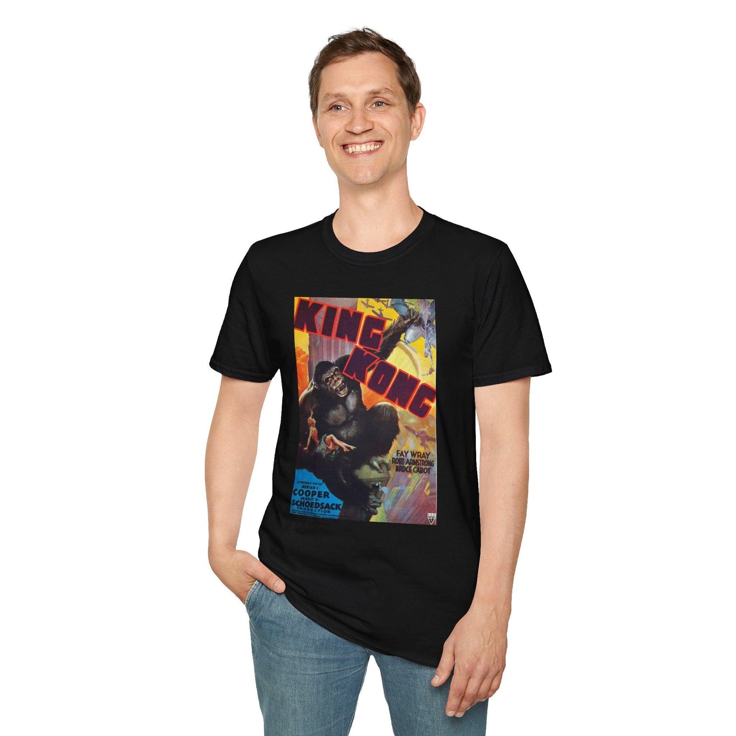 King Kong - Vintage Horror T-Shirt-Threads from the Crypt