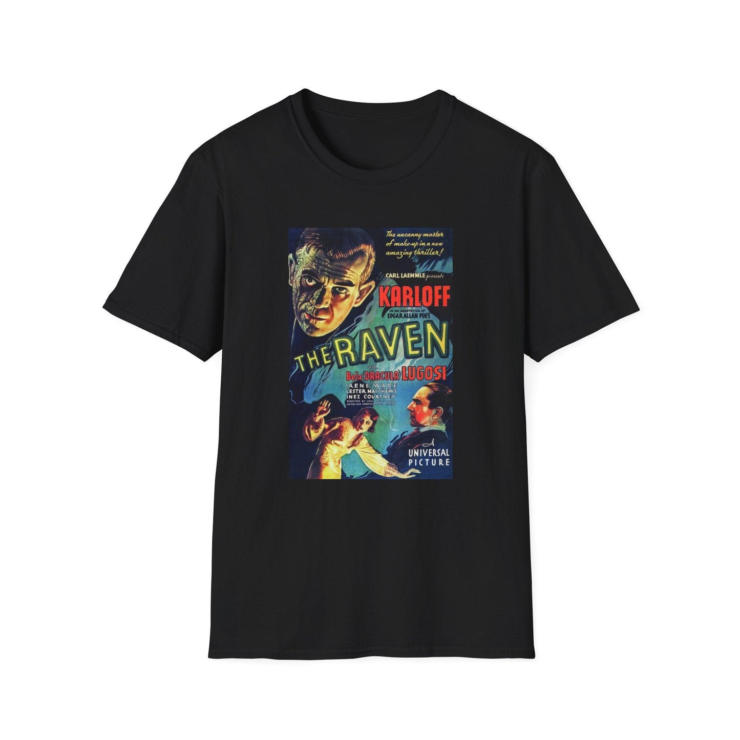 The Raven - Vintage Horror T-Shirt-Threads from the Crypt