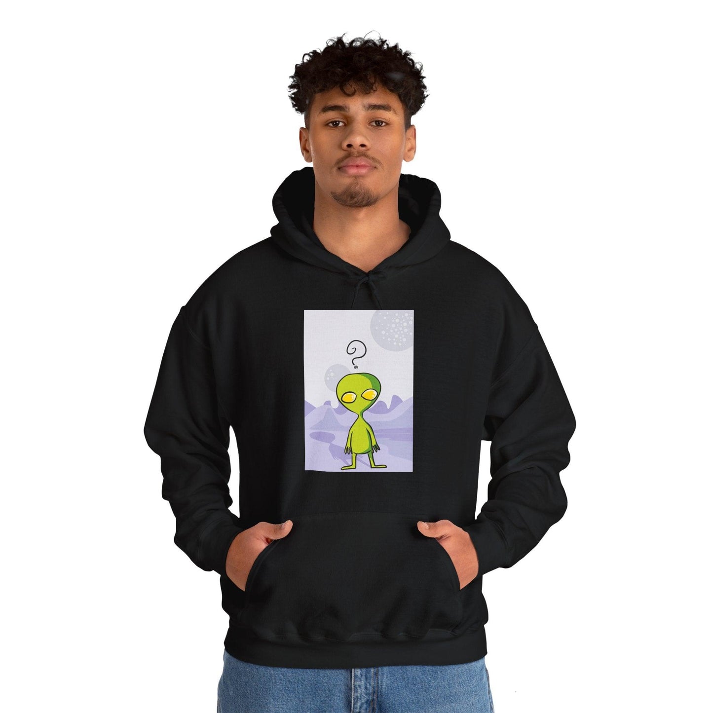 What the? - Alien - Unisex Hoodie-Threads from the Crypt