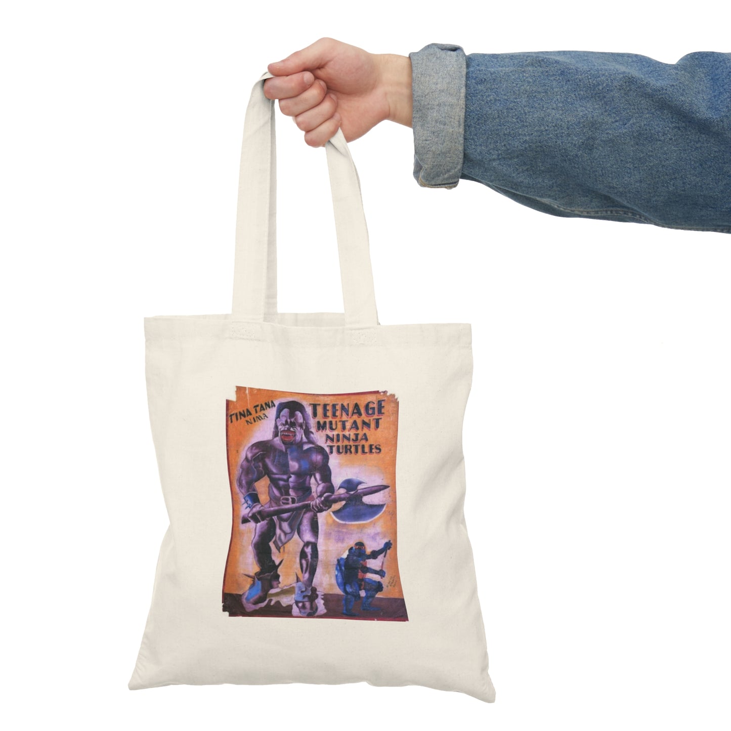 Movie Poster Tote Bag - Teenage Mutant Ninja Turtles - Ghana Art