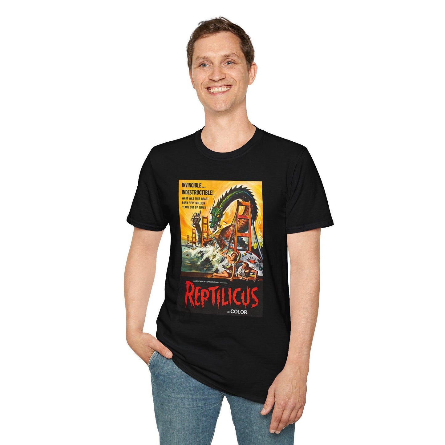 Reptilicus - Vintage Horror T-Shirt-Threads from the Crypt