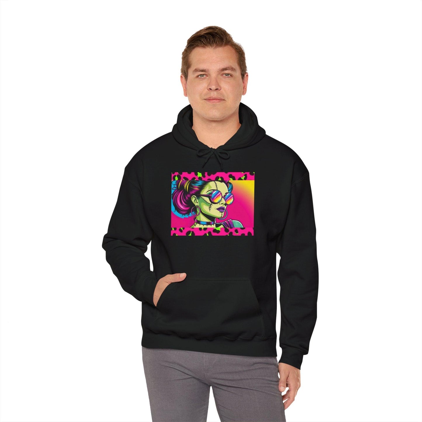 Bride of Frankenstein - Hooded Sweatshirt-Threads from the Crypt