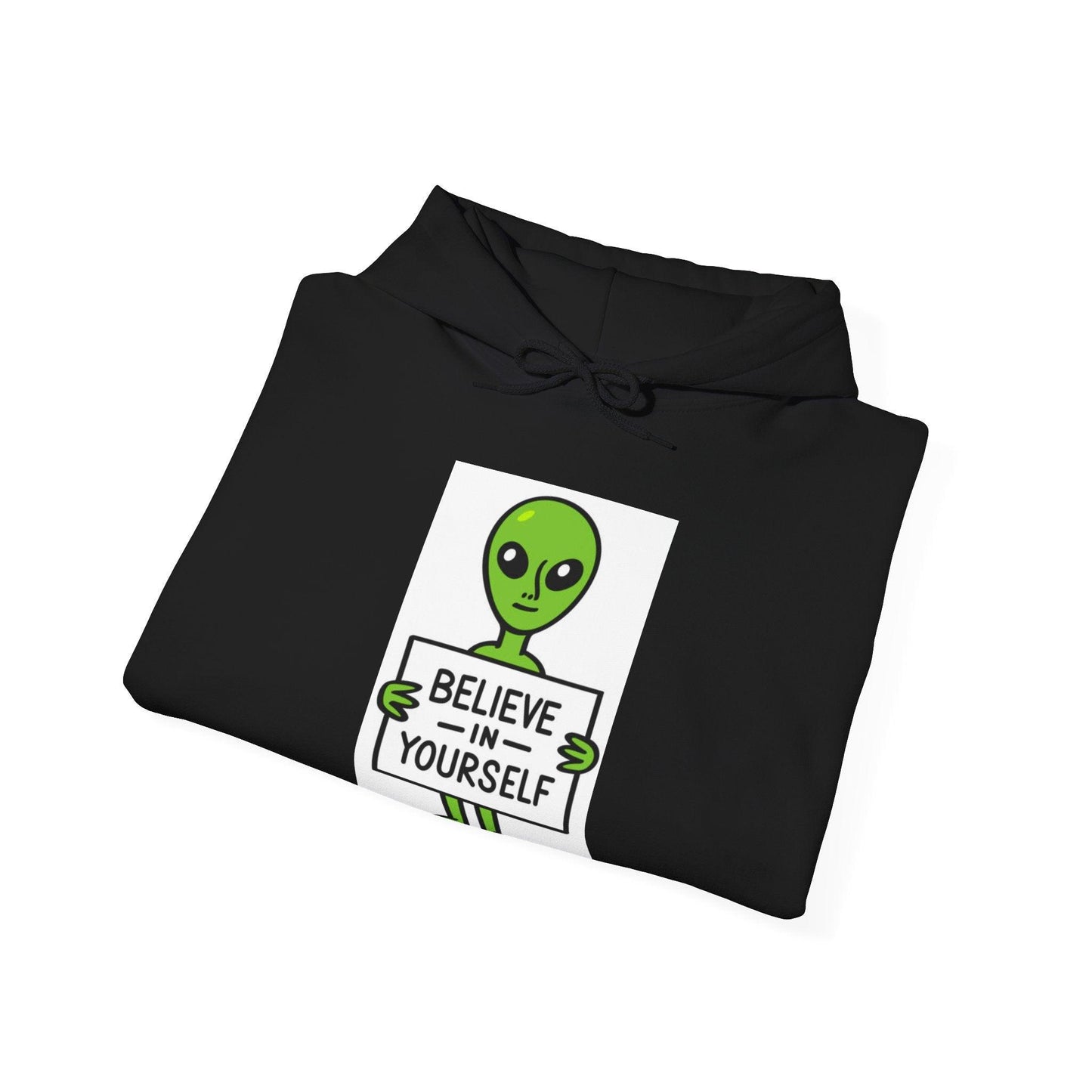 Believe in Yourself - Alien - Unisex Hoodie-Threads from the Crypt