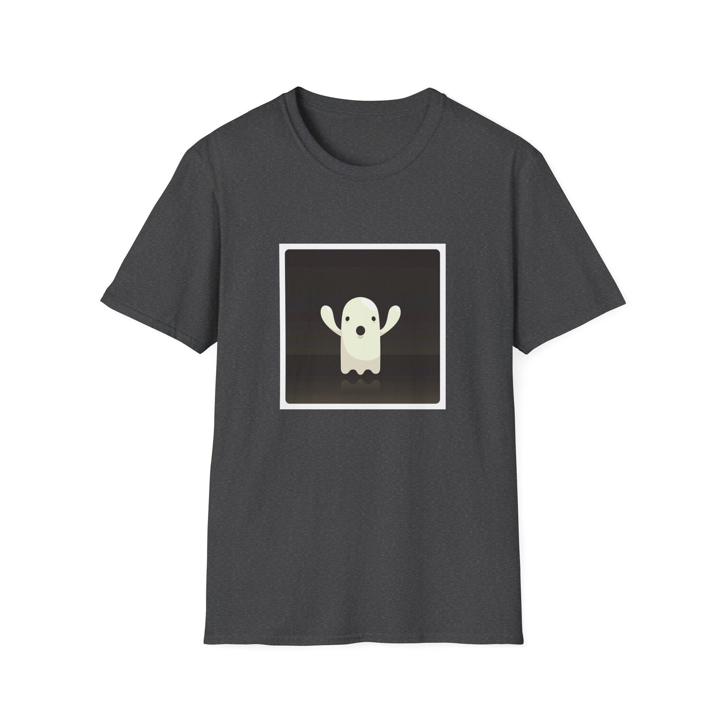 BOO! Did I scare you? - Cute Ghost T-Shirt - Everyday Wear Unisex Softstyle-Threads from the Crypt