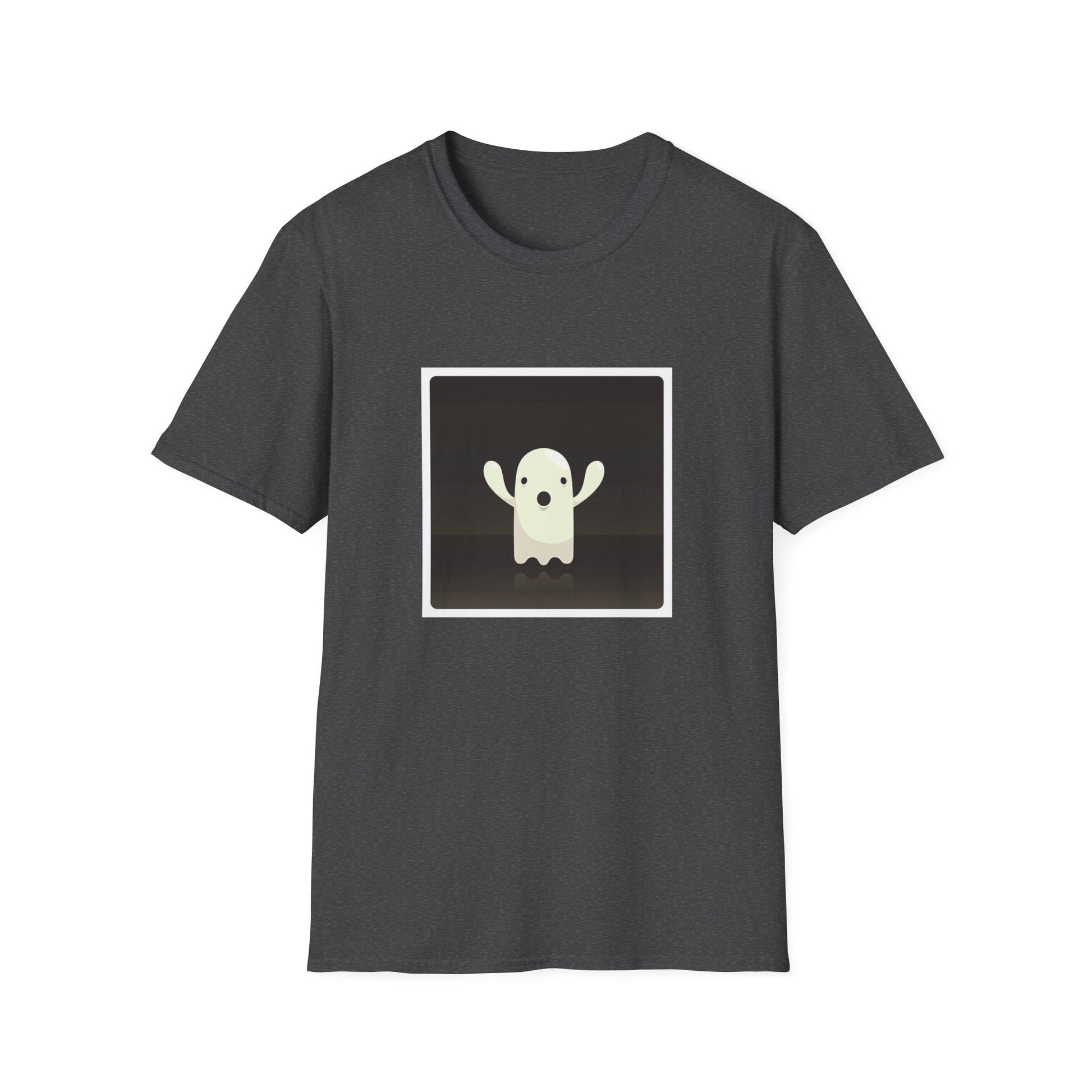 BOO! Did I scare you? - Cute Ghost T-Shirt - Everyday Wear Unisex Softstyle-Threads from the Crypt