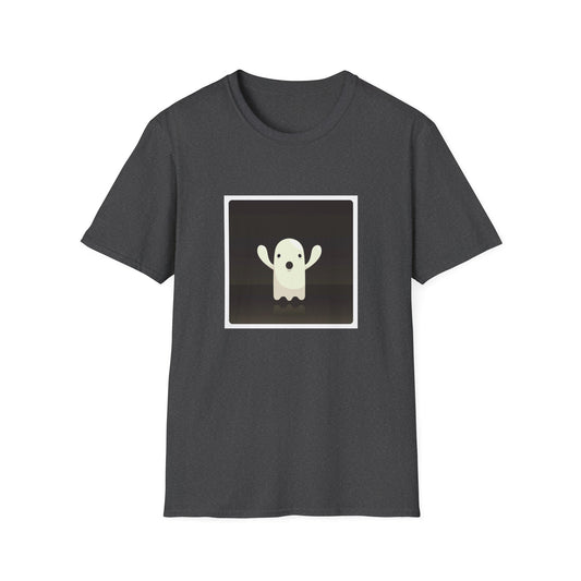 BOO! Did I scare you? - Cute Ghost T-Shirt - Everyday Wear Unisex Softstyle-Threads from the Crypt