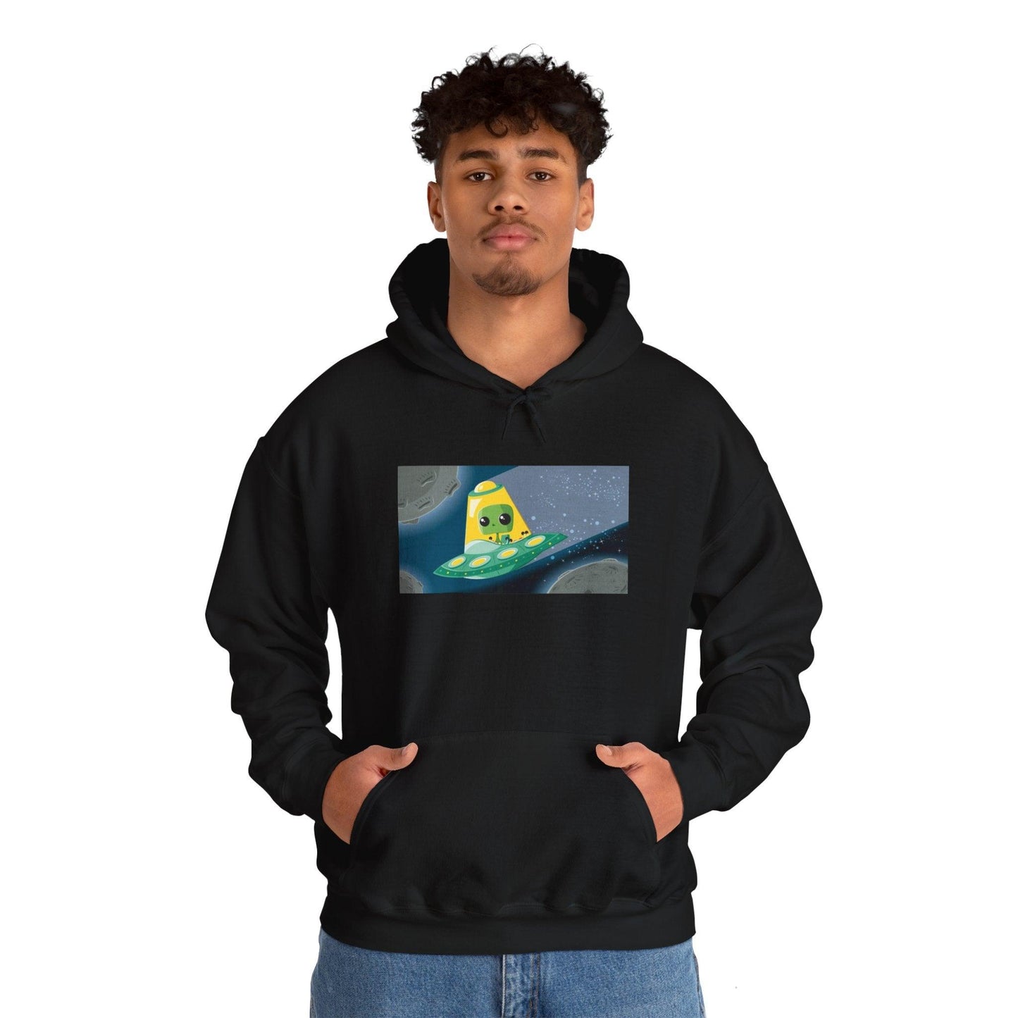 Unidentified Flying Object  - Unisex Hoodie-Threads from the Crypt