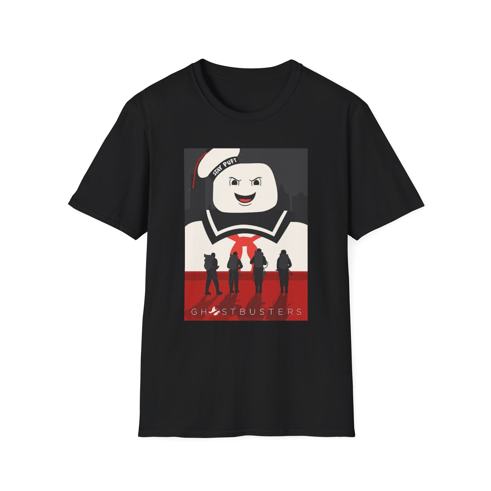 Ghostbusters -  Stay Puft - Unisex - Vintage Comedic Horror- Cotton T-Shirt-Threads from the Crypt