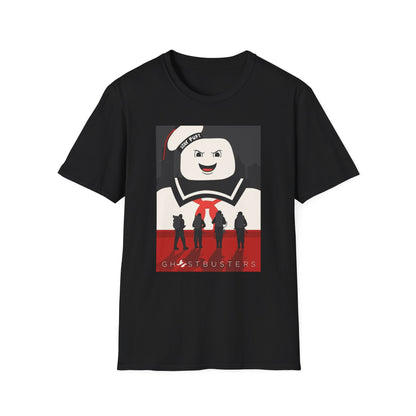 Ghostbusters -  Stay Puft - Unisex - Vintage Comedic Horror- Cotton T-Shirt-Threads from the Crypt