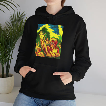 Alien Invader Unisex Hoodie - Unique & Stylish Apparel