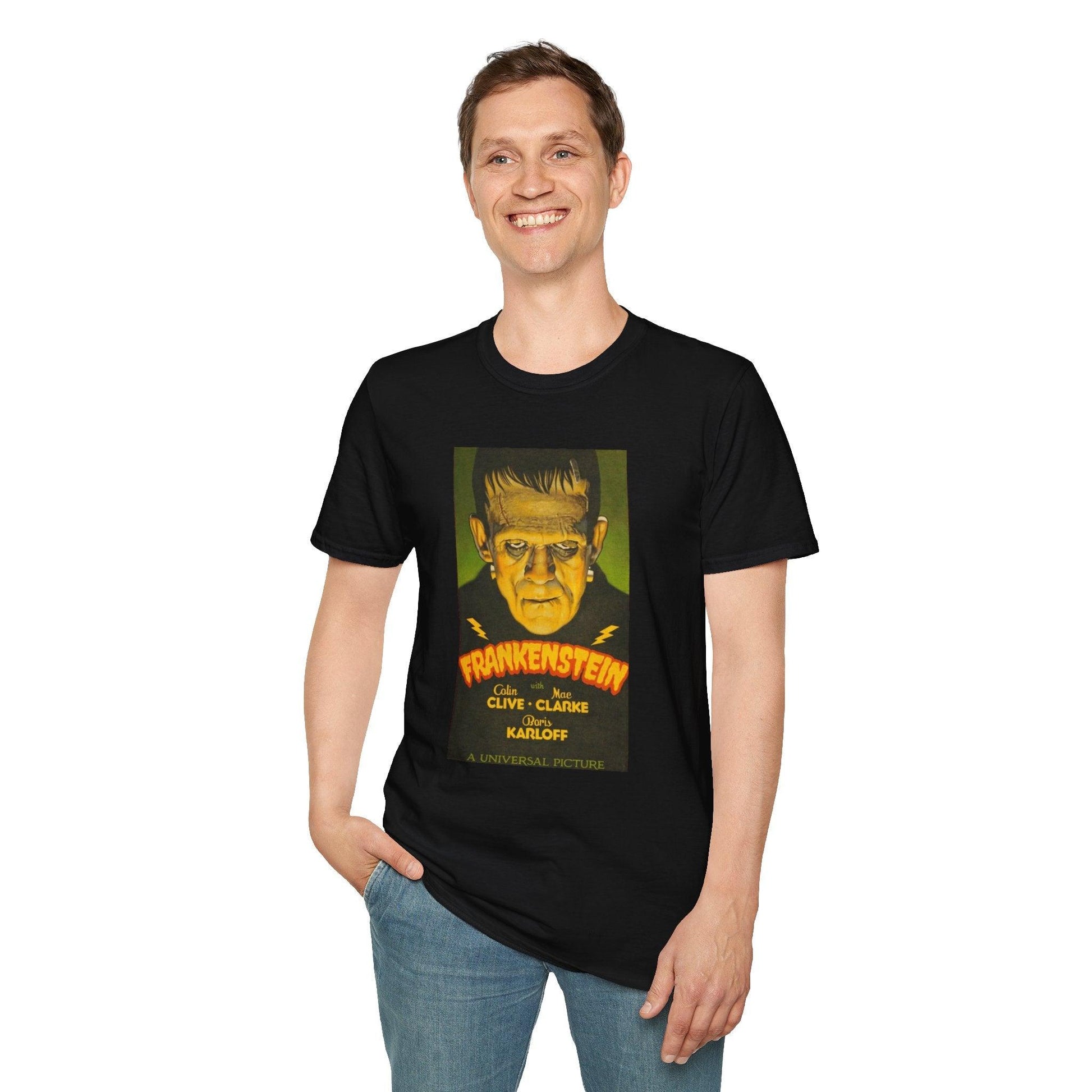 Frankenstein - Vintage Horror T-Shirt-Threads from the Crypt