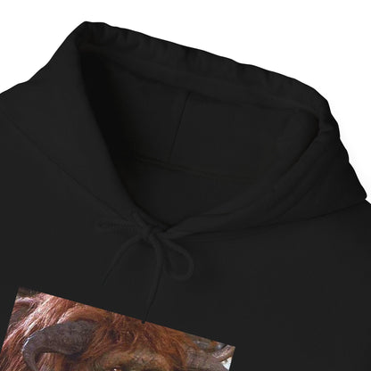 Ludo - Labrynth Graphic - Hooded Sweatshirt-Threads from the Crypt