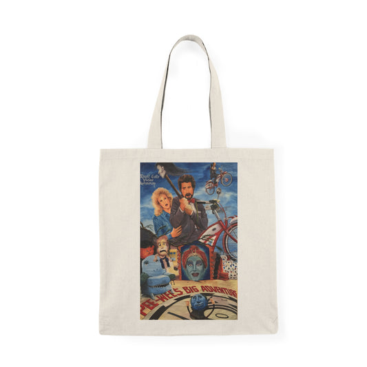 Movie Poster Tote Bag - Pee-Wee's Big Adventure Ghana Art