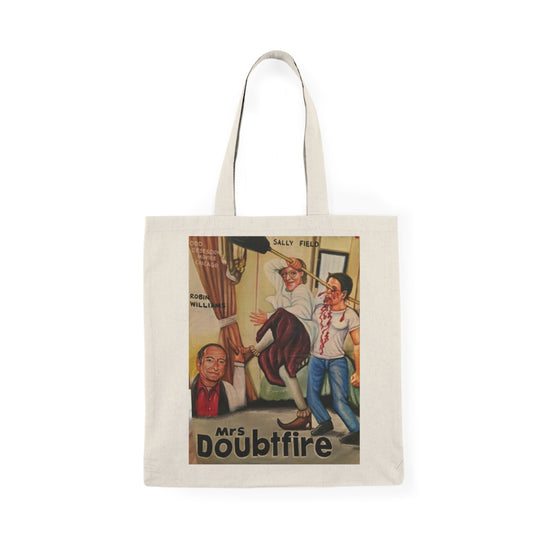 Movie Poster Tote Bag - Mrs. Doubtfire - Ghana Art
