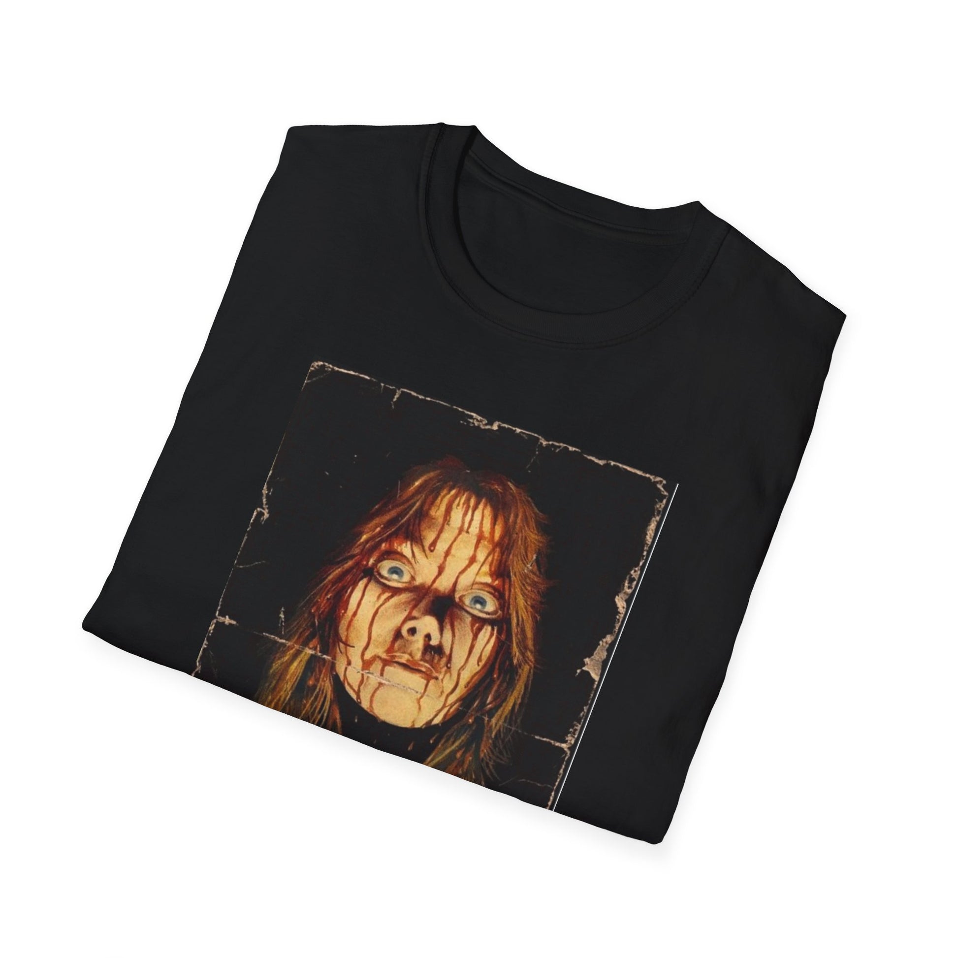 Carrie (design 2) - Unisex - Vintage Horror- Cotton T-Shirt-Threads from the Crypt