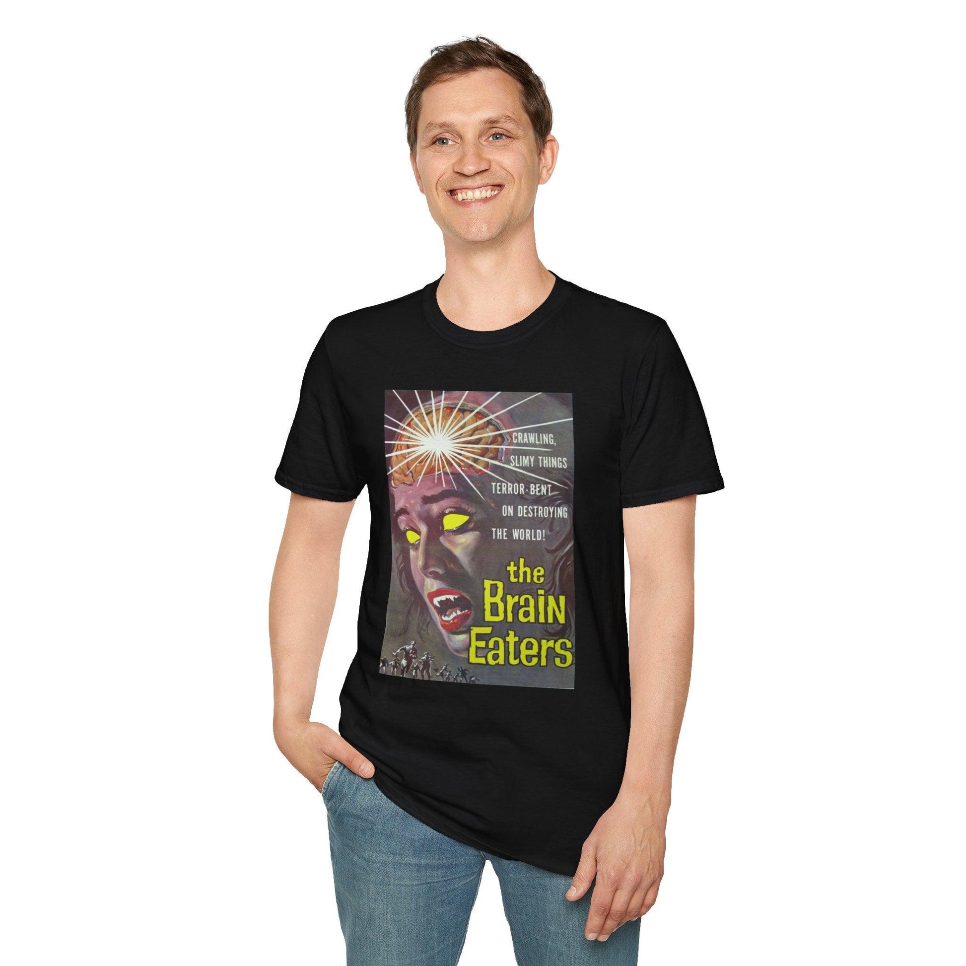 The Brain Eaters - Vintage Horror T-Shirt-Threads from the Crypt