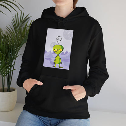 What the? - Alien  - Unisex Hoodie-Threads from the Crypt