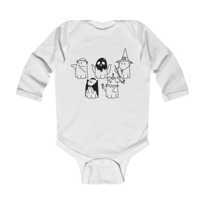 Trick or Treat Ghosts! - Infant Cotton Onsie