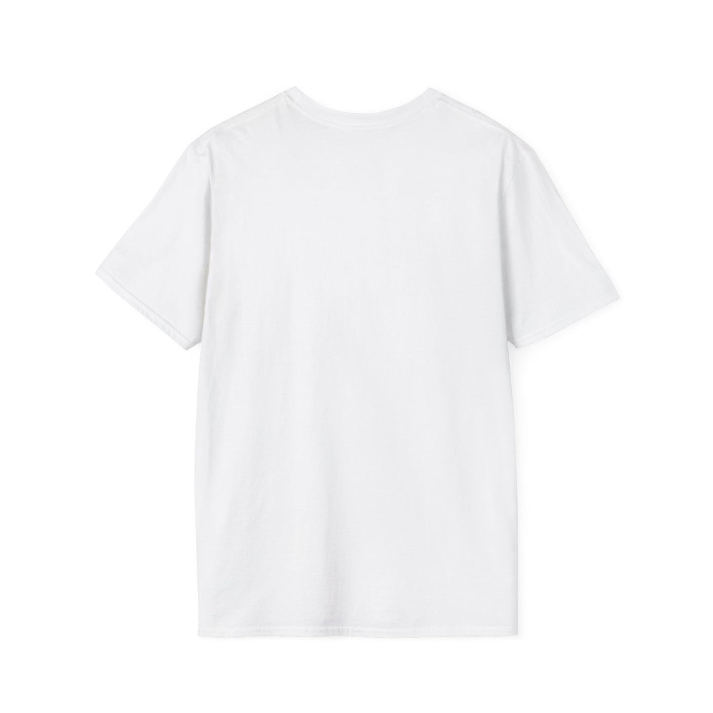 Casual Haunt Ghost T-Shirt - White Softstyle Unisex Tee