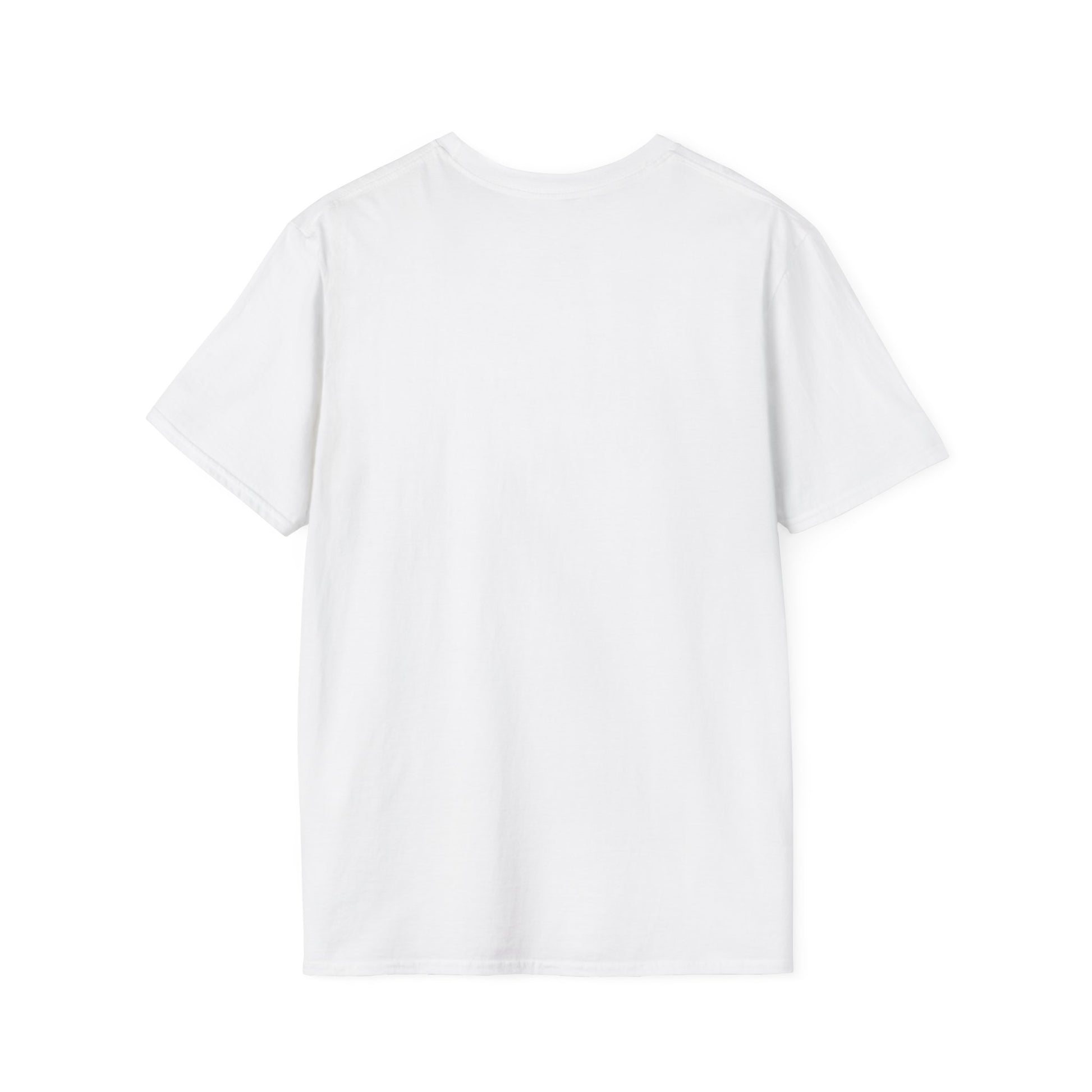 Casual Haunt Ghost T-Shirt - White Softstyle Unisex Tee