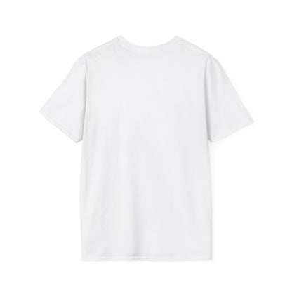 Casual Haunt Ghost T-Shirt - White Softstyle Unisex Tee