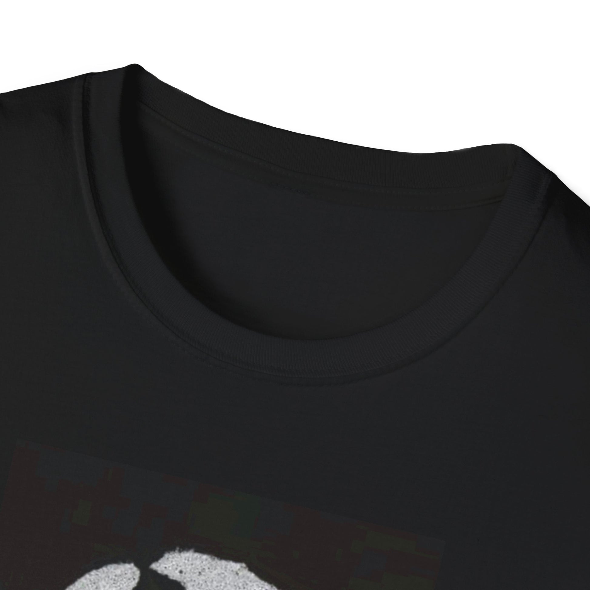 Ghost or Stain? - Unisex T-Shirt - Ghost Image Tee for Everyday Wear-Threads from the Crypt