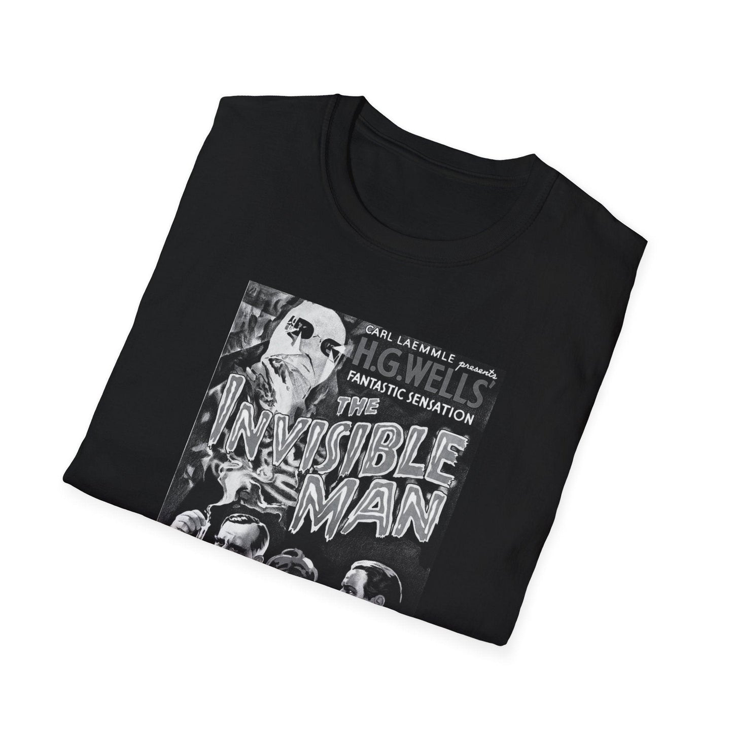 The Invisible Man - Vintage Horror T-Shirt-Threads from the Crypt