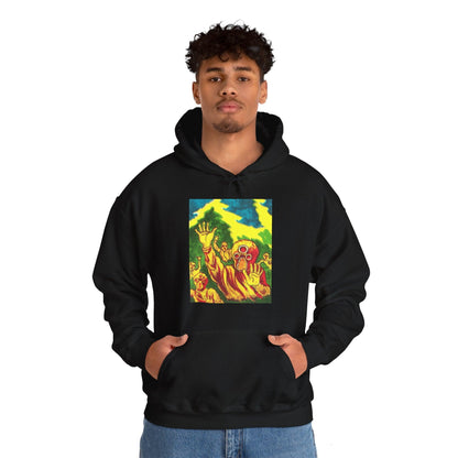 Alien Invader Unisex Hoodie - Unique & Stylish Apparel
