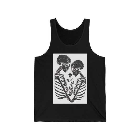 Til Death - Skeleton Tank Top-Threads from the Crypt