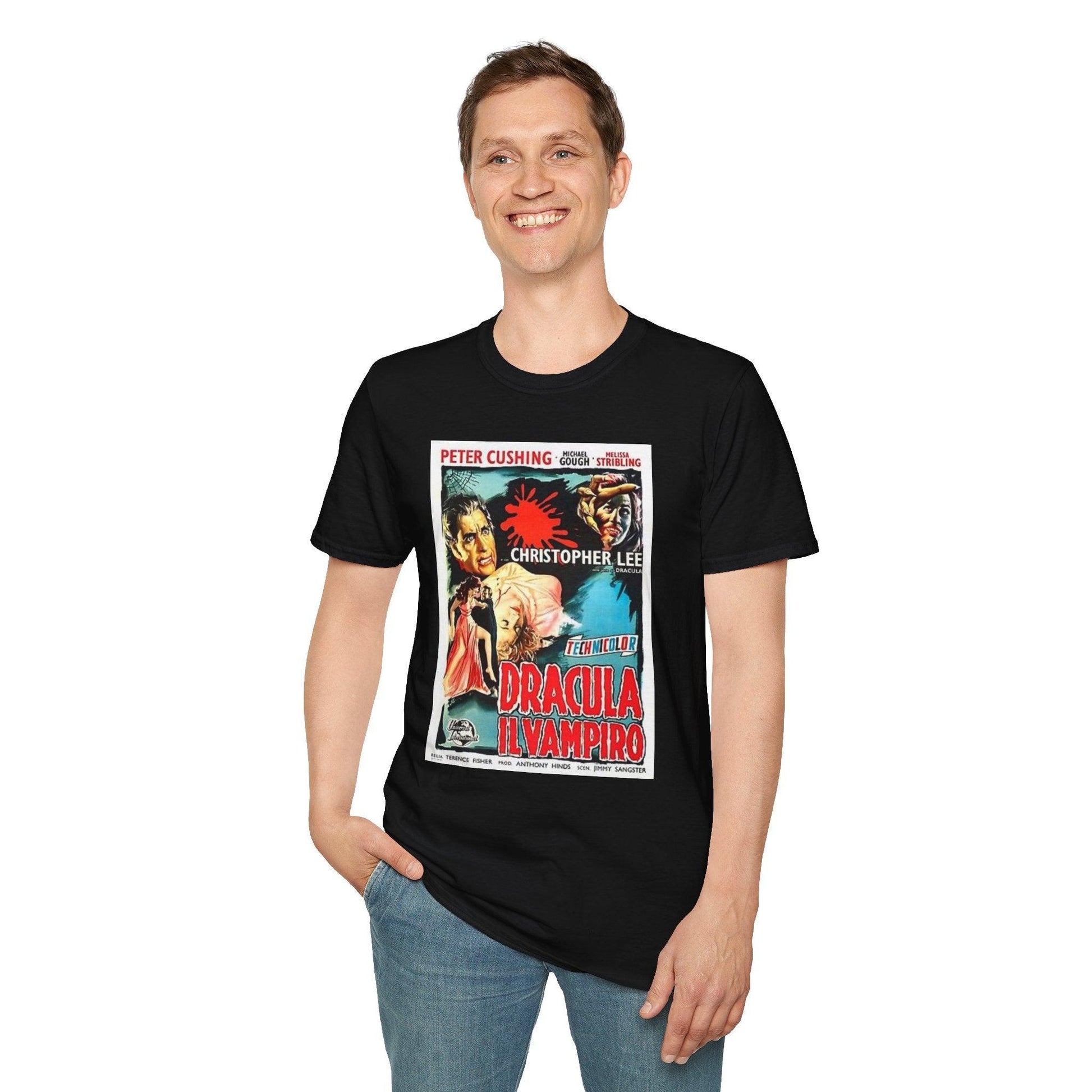 Dracula Il Vampiro - Vintage Horror T-Shirt-Threads from the Crypt