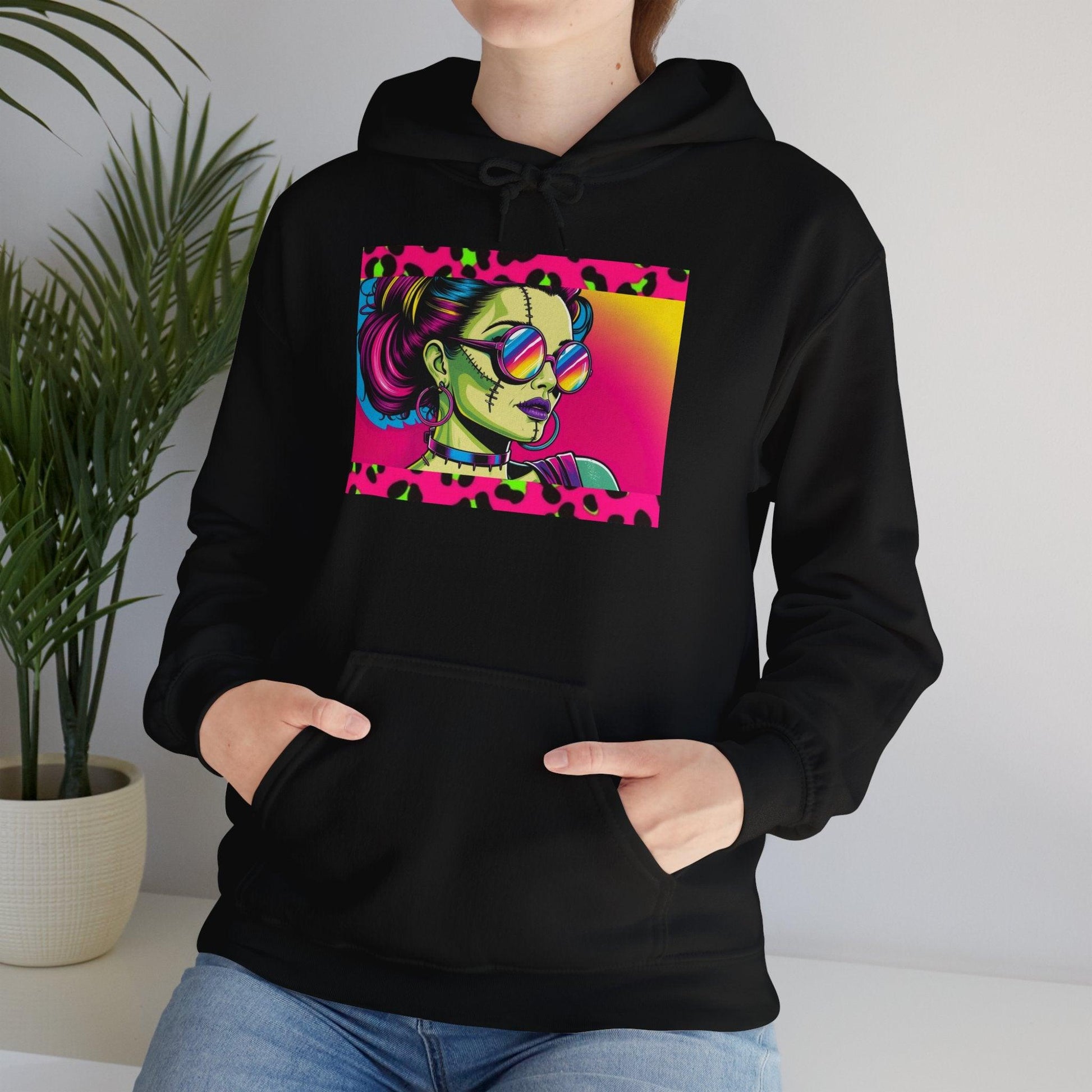 Bride of Frankenstein - Hooded Sweatshirt-Threads from the Crypt
