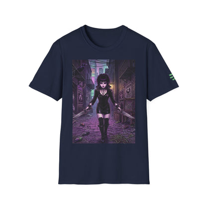 Huntress - Threads from the Crypt Logo Tee