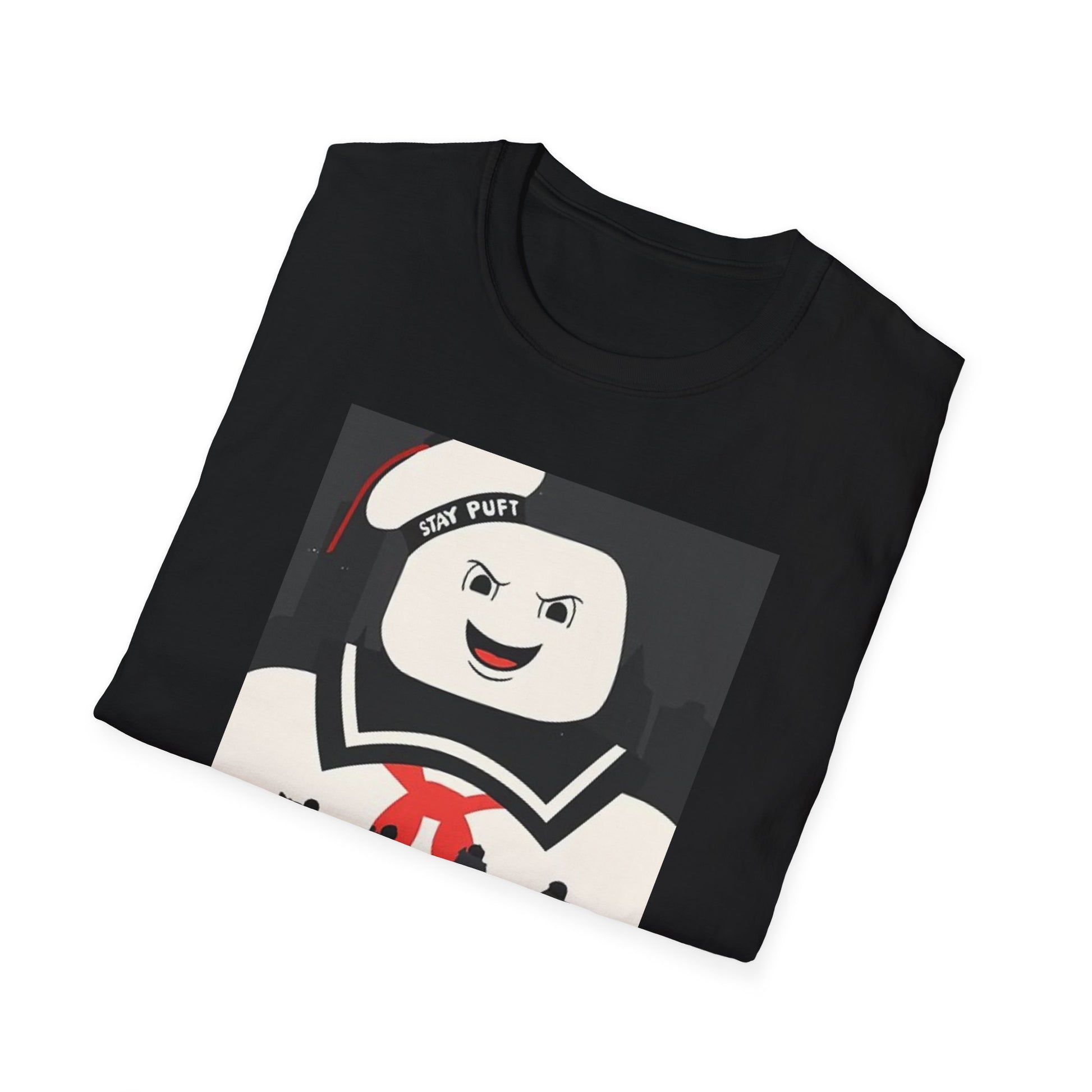 Ghostbusters -  Stay Puft - Unisex - Vintage Comedic Horror- Cotton T-Shirt-Threads from the Crypt