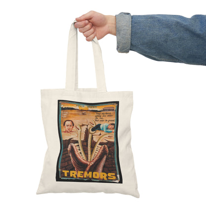 Movie Poster Tote Bag - TREMORS - Ghana Art