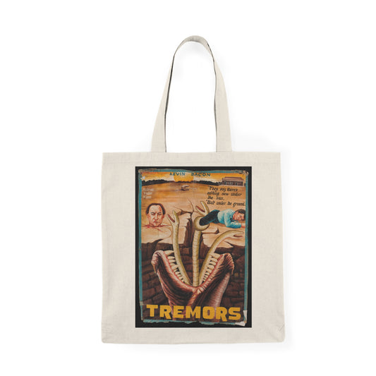 Movie Poster Tote Bag - TREMORS - Ghana Art