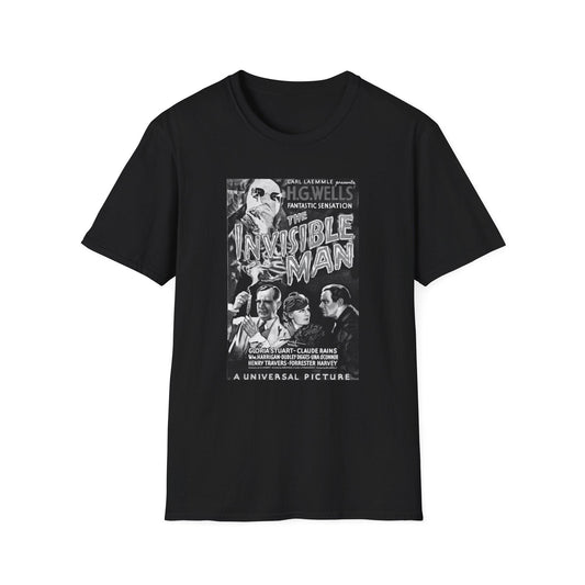 The Invisible Man - Vintage Horror T-Shirt-Threads from the Crypt