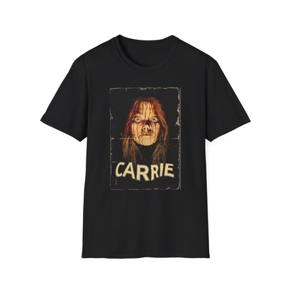 Carrie (design 2) - Unisex - Vintage Horror- Cotton T-Shirt-Threads from the Crypt