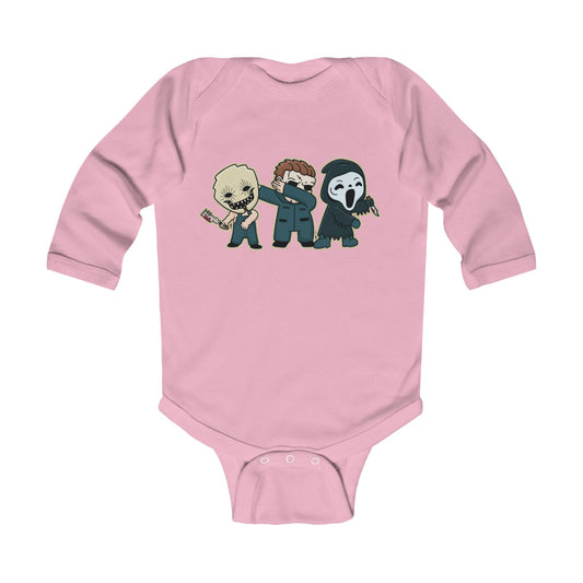 Horror Characters Infant Bodysuit - 3 colors - Cotton Horror Onsie