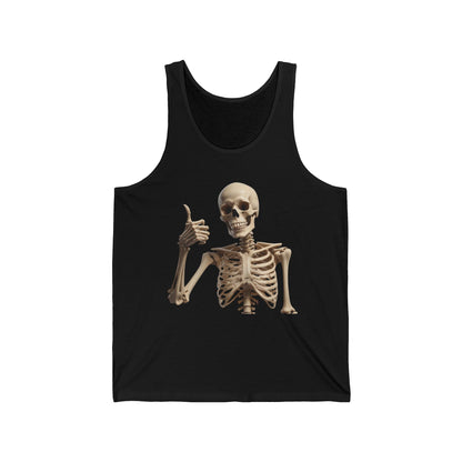 All Good Skeleton Tank Top-Threads from the Crypt
