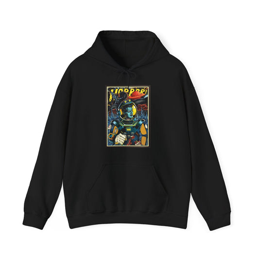 Alien Abduction Unisex Hoodie - Unique UFO Design