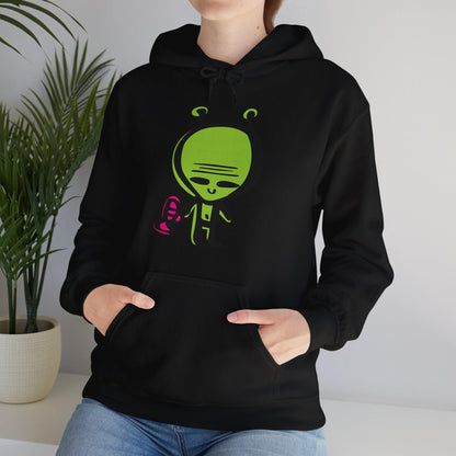 Alien Attack Unisex Hoodie - Stylish & Comfortable Wear