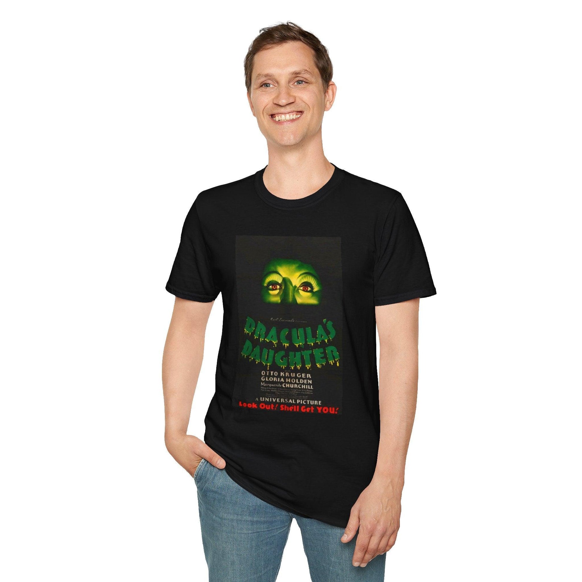 Dracula's Daughter - Vintage Horror T-Shirt-Threads from the Crypt