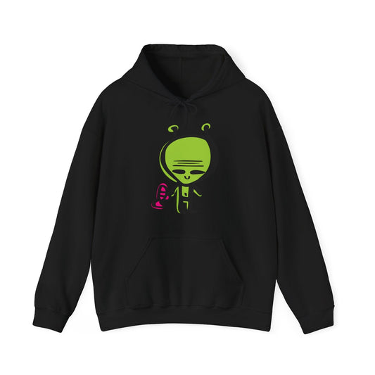 Alien Attack Unisex Hoodie - Stylish & Comfortable Wear