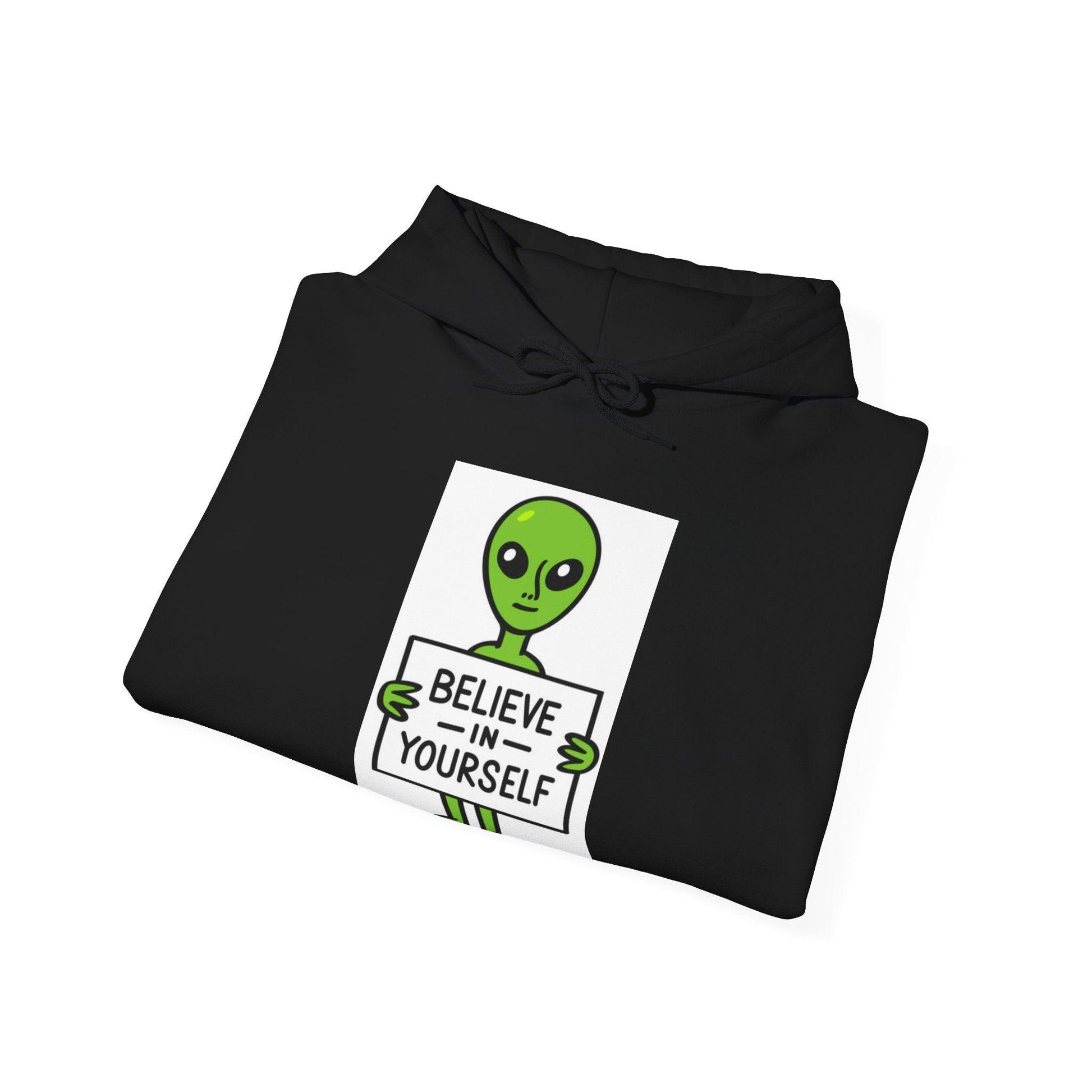 Believe in Yourself - Alien - Unisex Hoodie-Threads from the Crypt