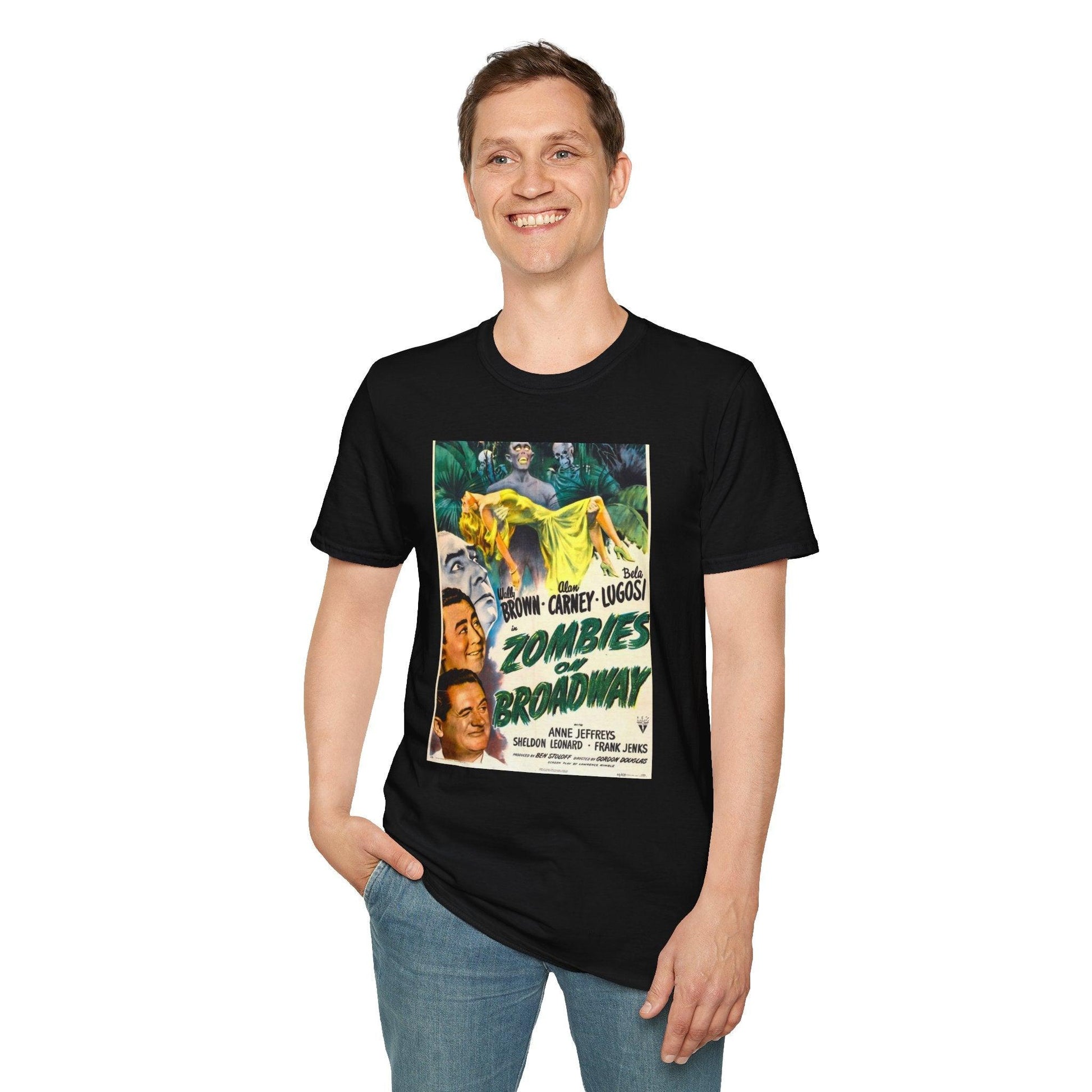 Zombies on Broadway - Vintage Horror T-Shirt-Threads from the Crypt