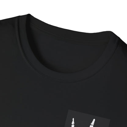 Peace - Skeleton Cotton T-Shirt-Threads from the Crypt