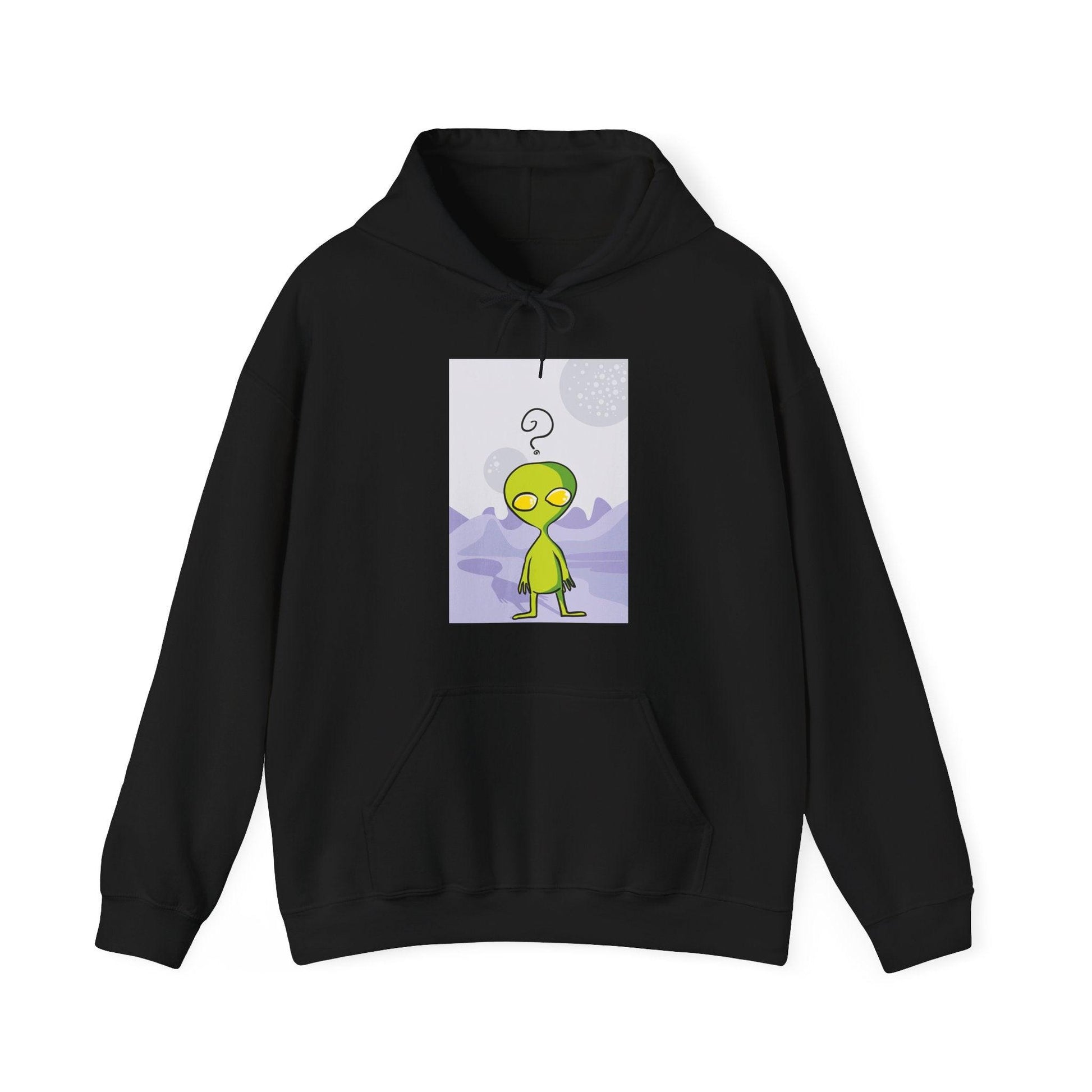 What the? - Alien  - Unisex Hoodie-Threads from the Crypt