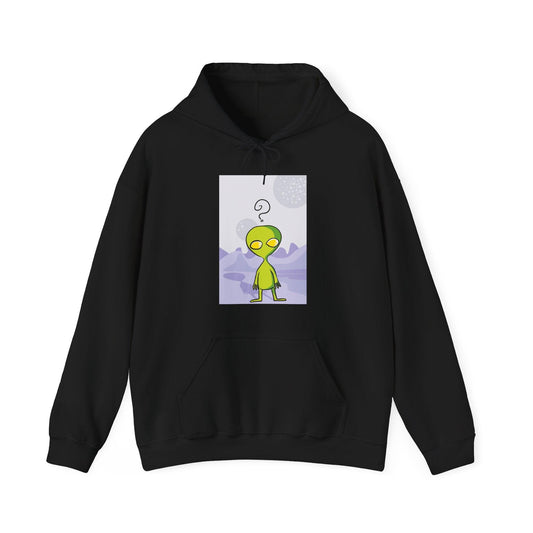 What the? - Alien  - Unisex Hoodie-Threads from the Crypt