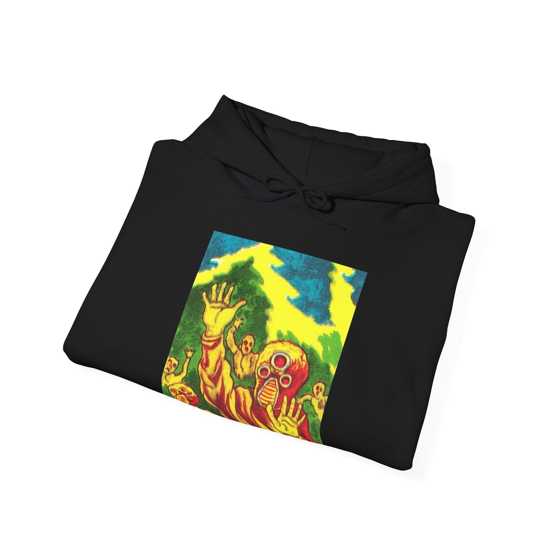 Alien Invader Unisex Hoodie - Unique & Stylish Apparel