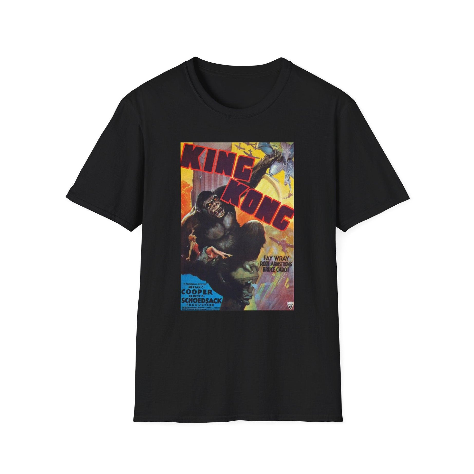 King Kong - Vintage Horror T-Shirt-Threads from the Crypt